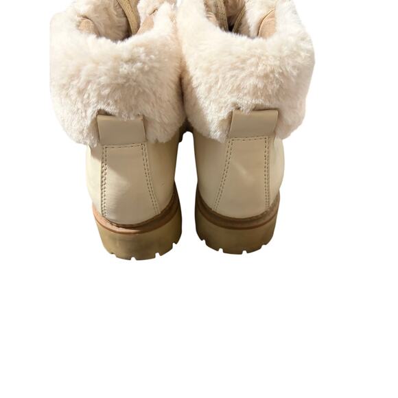 Sam Edelman Kilbourne Faux Fur Boat Size 8 - Picture 3 of 16